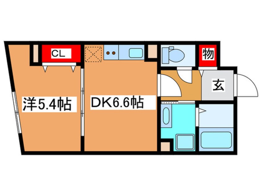 間取図 プラムガーデン平和台