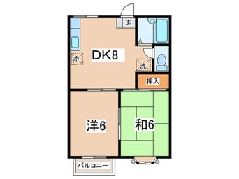 間取図 レーベンハイムＢ