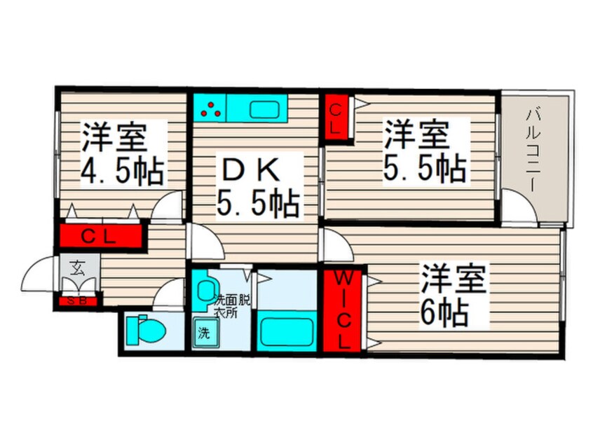 間取図 第２宝マンション