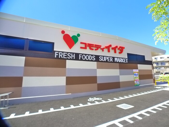 コモディイイダ鹿浜店(ディスカウントショップ)まで741m 第２宝マンション