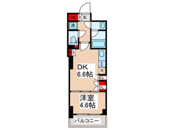 間取図 パークアクシス錦糸公園