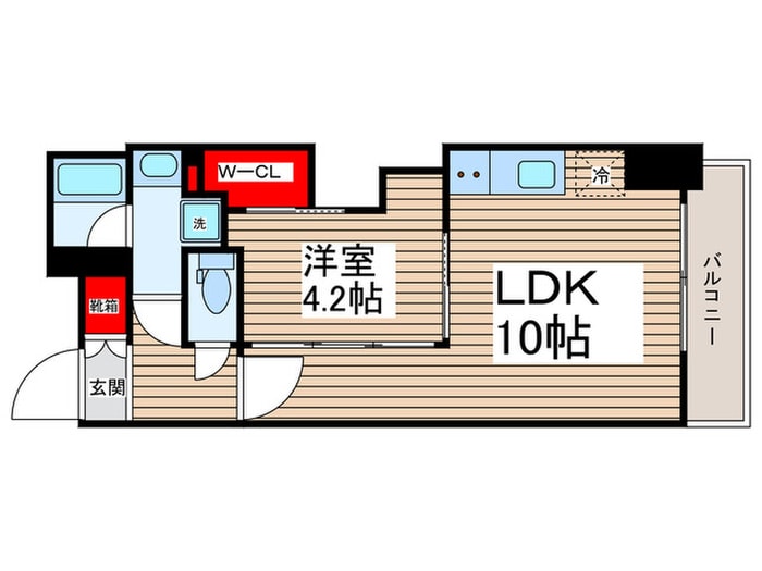間取り図 パークアクシス錦糸公園