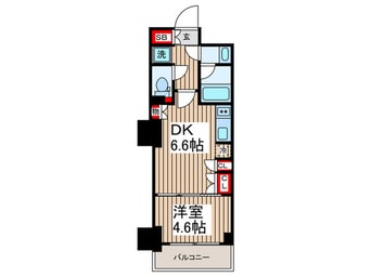 間取図 パークアクシス錦糸公園