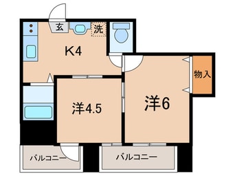間取図 セシーズイシイ2