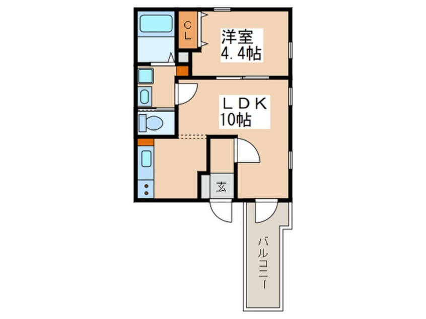 間取図 メゾン・ドゥ・レーヴ
