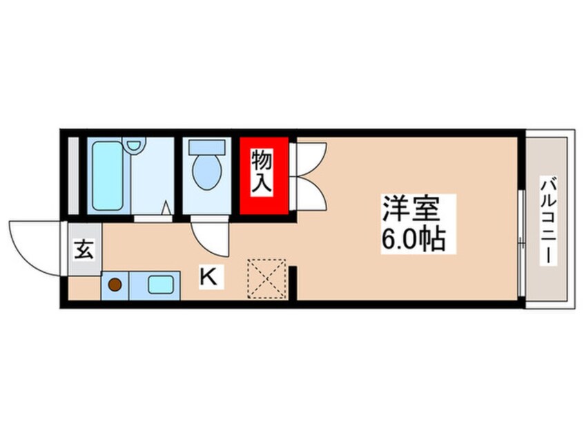 間取図 メゾン西立川