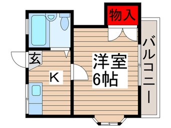 間取図 カーサ富士