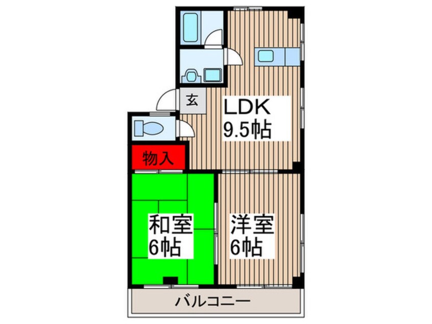 間取図 ニア－ハイム七里