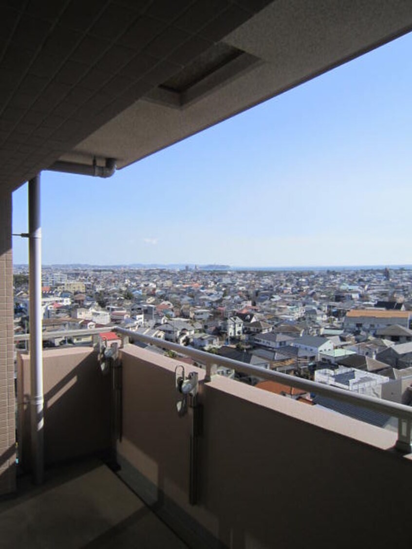 室内からの展望 ﾊﾋﾟﾈｽﾚｼﾞﾃﾞﾝｽ茅ヶ崎ｲｰｽﾄ