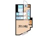 Ts CuoreMUSE東長崎 1Kの間取り