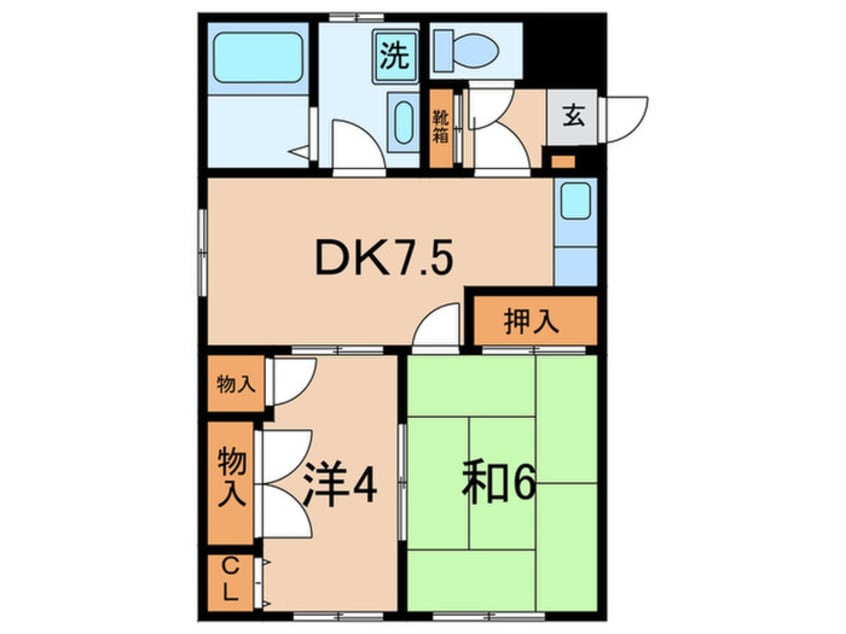 間取図 ＨＫＰハイム
