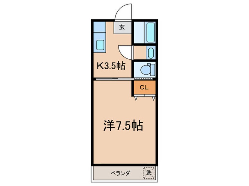 間取図 メゾン鏑木