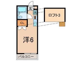 間取図 ハイツベルグ中延