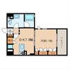 Ｔ－Ａｎｇｌｅ(ﾃｲ-ｱﾝｸﾞﾙ) 1DKの間取り