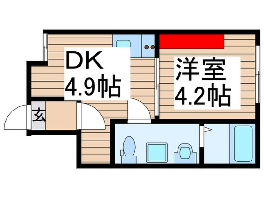 間取図 オーク加賀