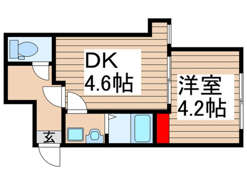 間取図 オーク加賀