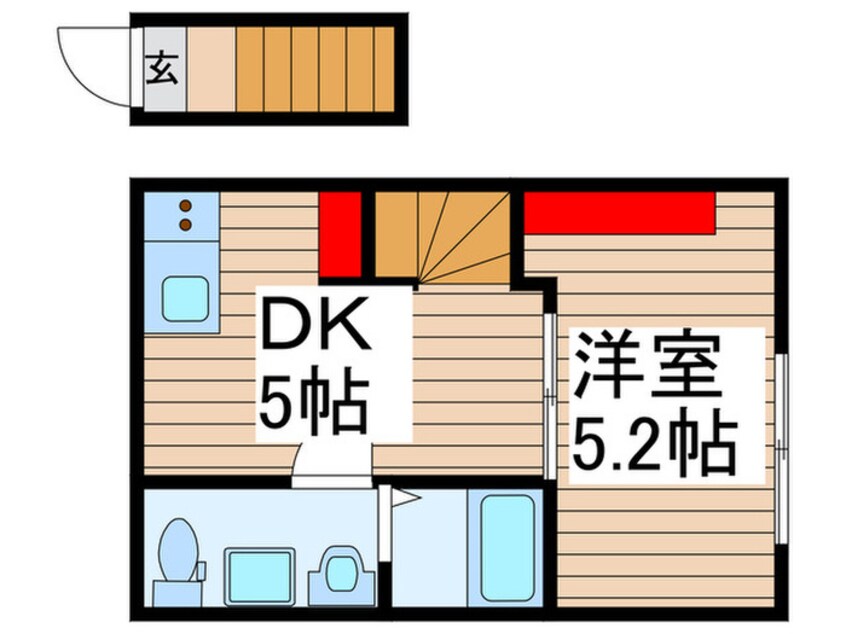 間取図 オーク加賀