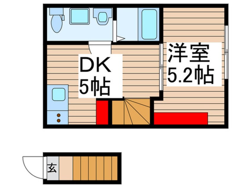 間取図 オーク加賀