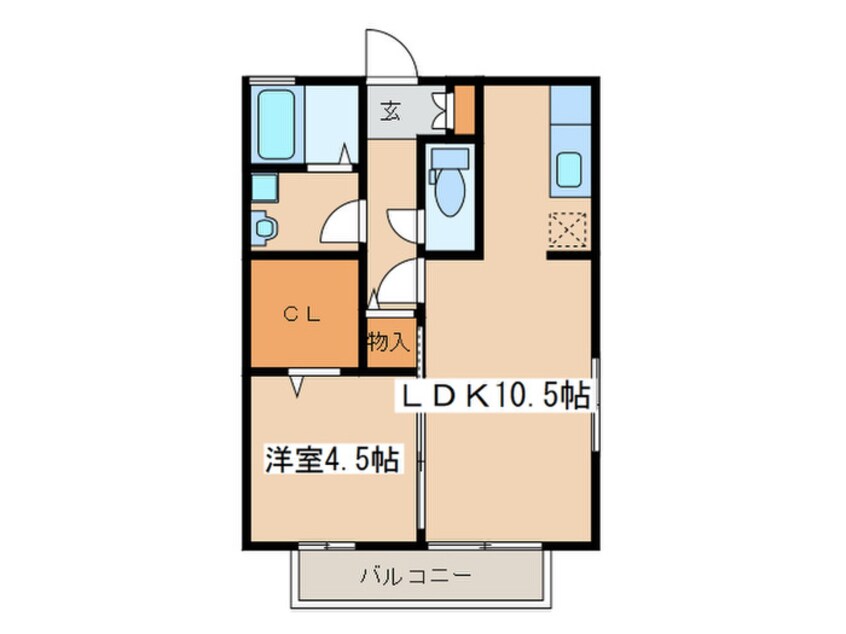 間取図 フェリシテ