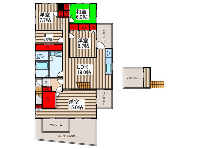 間取図 大門戸建