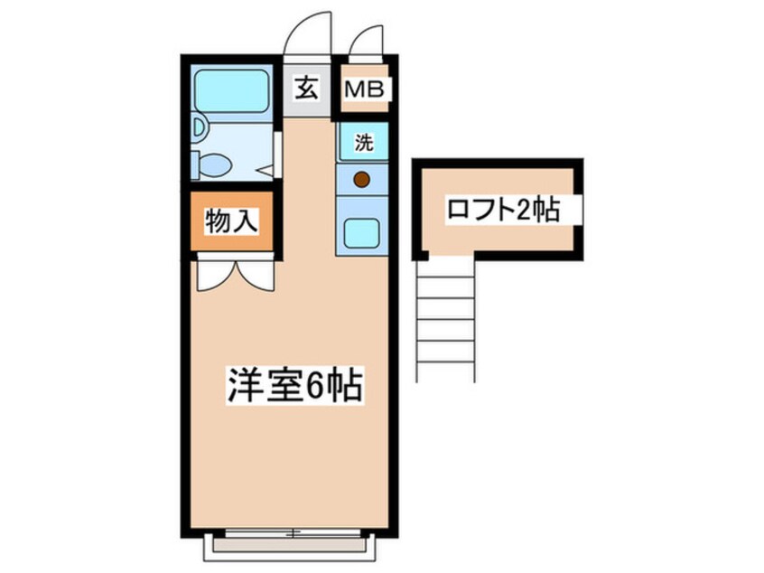 間取図 オーク玉川学園