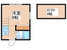 ロフティ永山 1Rの間取り