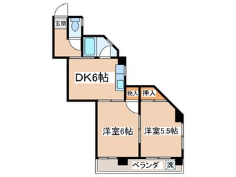 間取図 多摩カサベラ