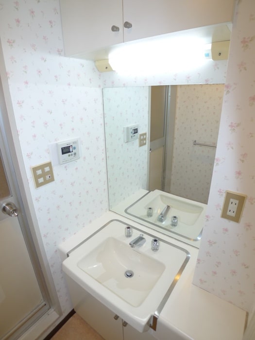 洗面 パティオ並木