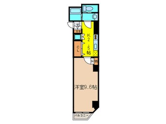 間取図 ＰＲＥＳＴ・ＩＤ秋葉原(303)