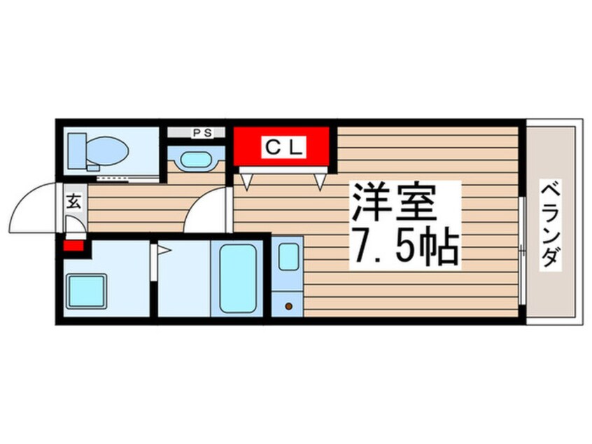 間取図 ラホープ高根台