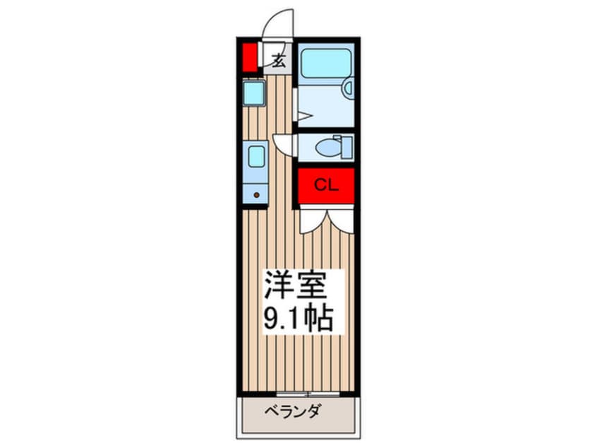 間取図 エスポワ－ル元町