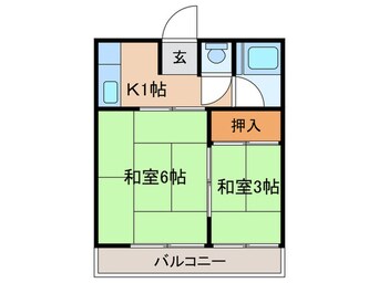 間取図 ティアラ奥戸