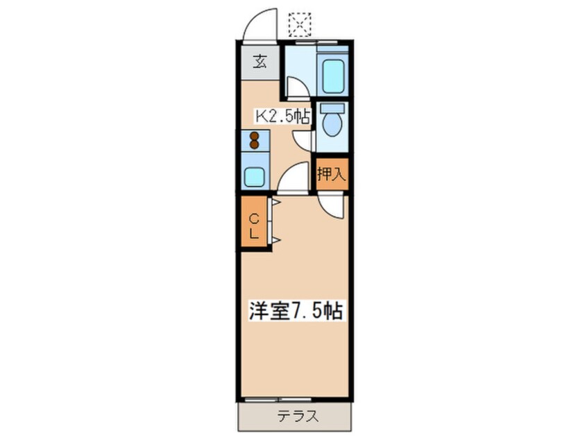 間取図 望栄荘