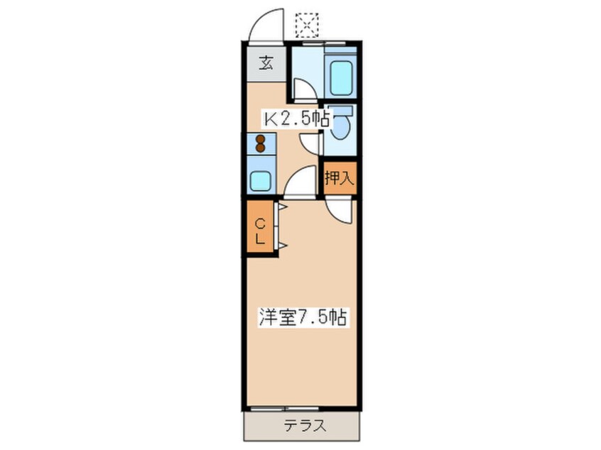 間取図 望栄荘