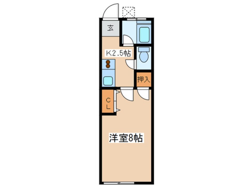 間取図 望栄荘