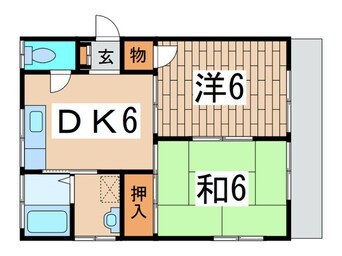 間取図 スカイハイツ