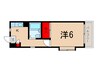 ダイイチビル 1Kの間取り
