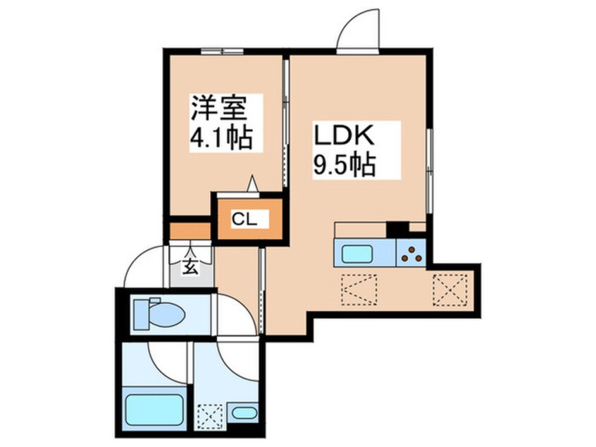 間取図 D-Style中町