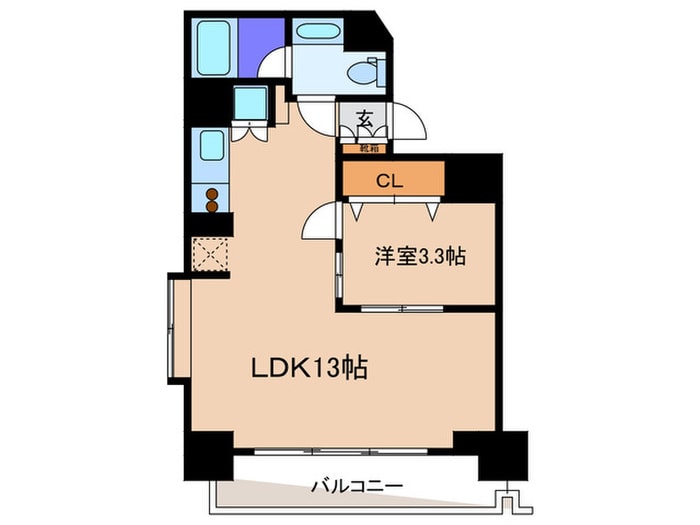 間取り図 朝日ツイン目黒A棟