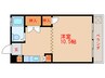 アメニティ千川 1Rの間取り