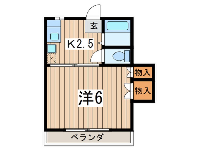 間取図 メゾン向ヶ丘