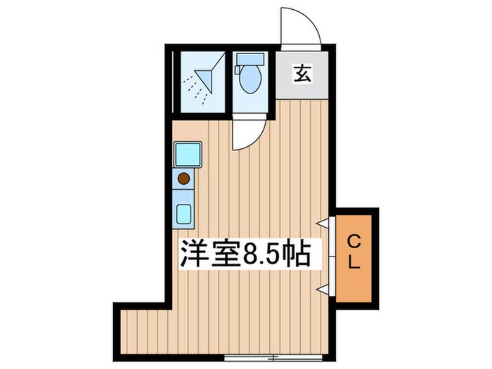 間取り図 ﾍﾞﾙﾊｲﾂ