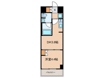 間取図 ﾊｰﾓﾆｰﾚｼﾞﾃﾞﾝｽ神楽坂ﾋﾙｽﾞsecond