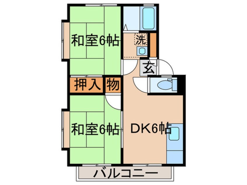 間取図 ターナハイムB棟