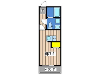 間取図 Ambition永田北