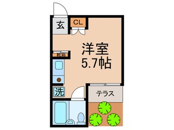 間取図 スト－ン大森