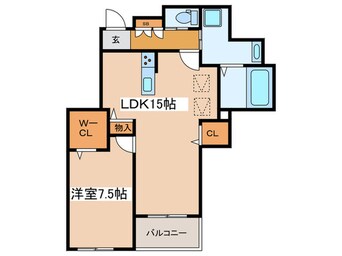 間取図 クイーンズ６