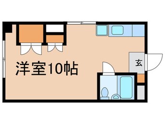 間取図 プレジ－ル目白　１階