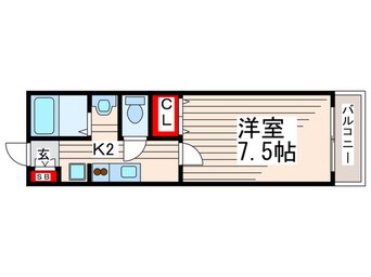 間取図 カサベルテ