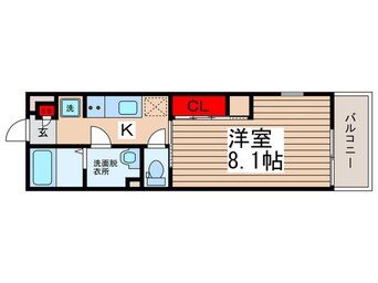 間取図 リブリ・ラルジュ